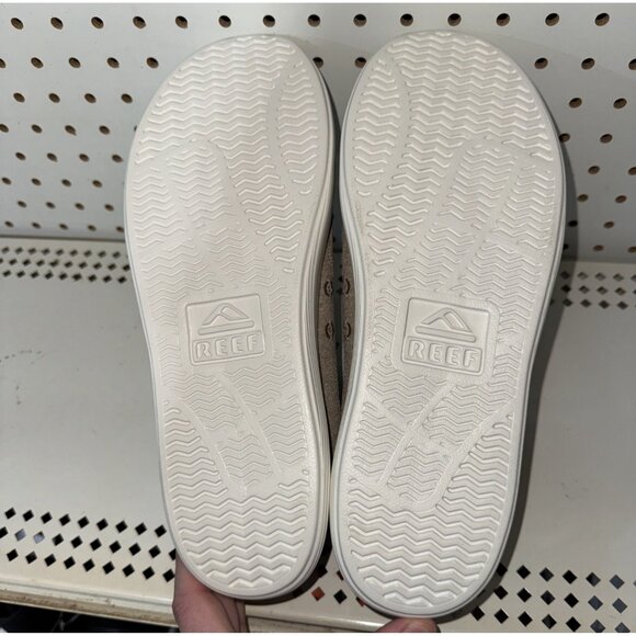 Reef Swellsole Neptune Mens Slip On Casual Boat Shoes Sneakers Size 10.5 Tan - Picture 7 of 10